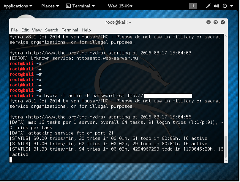 How to use Kali Linux Hydra. What is Hydra? Hydra is a powerful